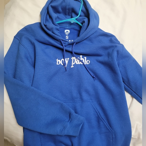 Blue Boy Pablo Merch Hoodie 💙- unisex small - Picture 1 of 1